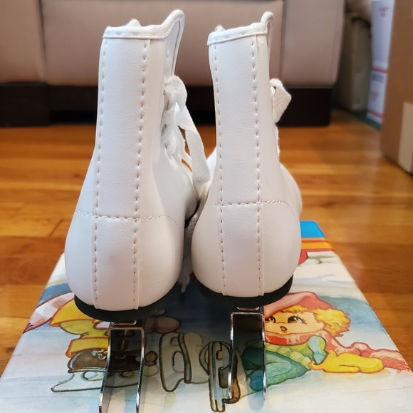 Brookfield Firstee Kids Ice Skates‎ with Two Blade Runners White Size 13J - Picture 4 of 10